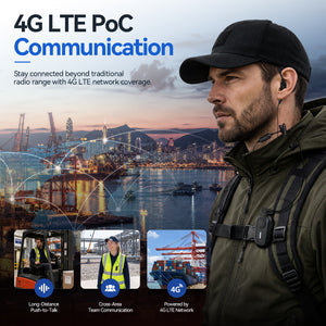 Mohanton CP-10 Clip-on 4G LTE POC Radio