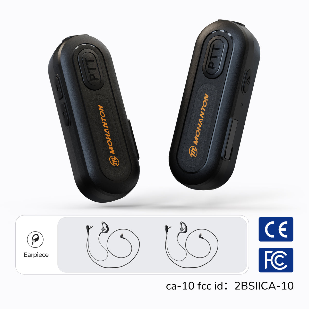 Mohanton CA-10 Clip-on Analog Radio