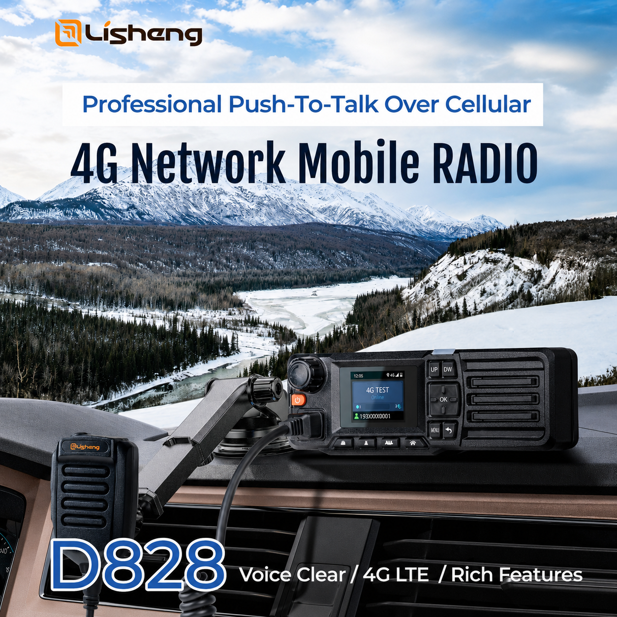 D828 4G Network Mobile RADIO