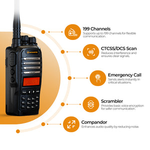 HA-60D Analog Two-Way Radio