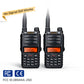 HA-25D FRS Two-Way Radios: 160-Hour Endurance Walkie Talkie, 35-Mile Long Range Walkie Talkies, VOX, Group, Squelch Level Selectable Radios for Adult, 2Pack